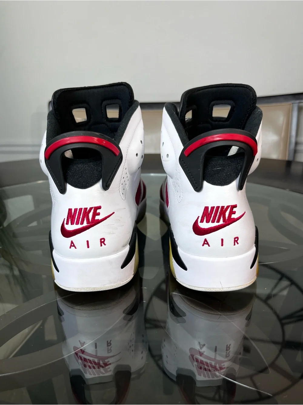 Nike Air Jordan 6 Retro OG Mid Carmine Men's Sz 11.5